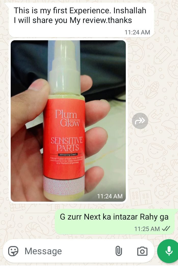 Happy Customer WhatsApp Review